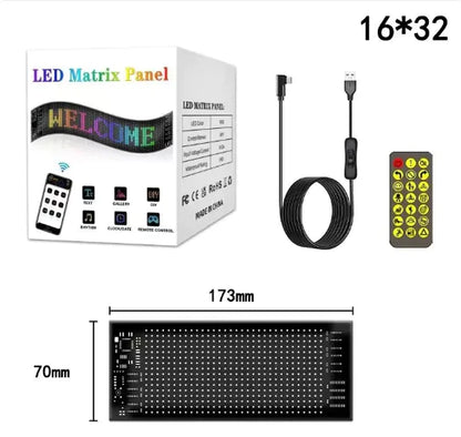 PM Customs™ LED Display – Devil Eyes & Custom Animations (Multiple Sizes)